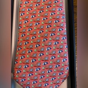 Boys vineyard vines tie beach summer spring Easter worn once